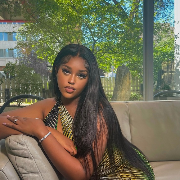 One shoulder multicoloured dress - Picture 1 of 4